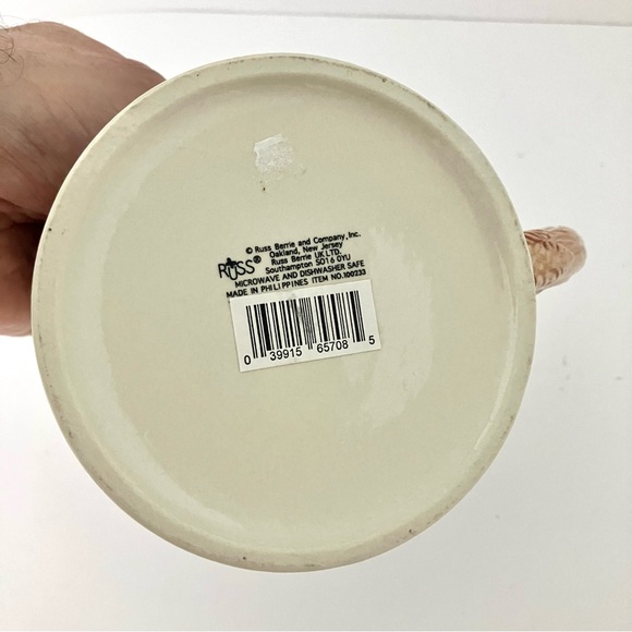 Real Men FISH Coffee Tea Soup Mug Cup Spoof Fish Sticks Dad Father Manly Gift - Picture 7 of 10